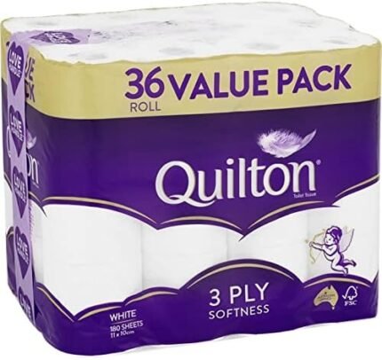 Quilton Toilet Paper 36pk 3ply 180 Sheets