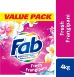Fab Fresh Frangipani Laundry Powder Detergent 4Kg