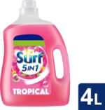 Surf Liquid Washing Detergent Tropical 80 w 4 l