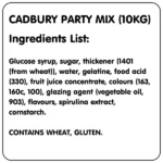 Cadbury Fresha Party Mix Soft Chewy Lollies 10kg - Image 4